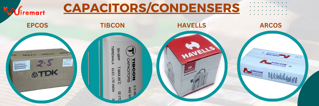 Best Fan Motor Capacitor/Condenser for your Fan/Motors - Order Online from Wiremart