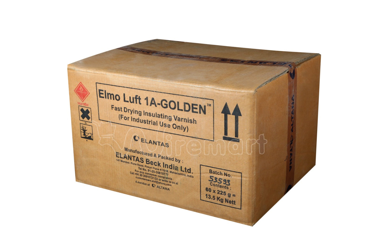 Dr Beck Insulating Varnish Elmo Lufta Fast Drying A1 Golden