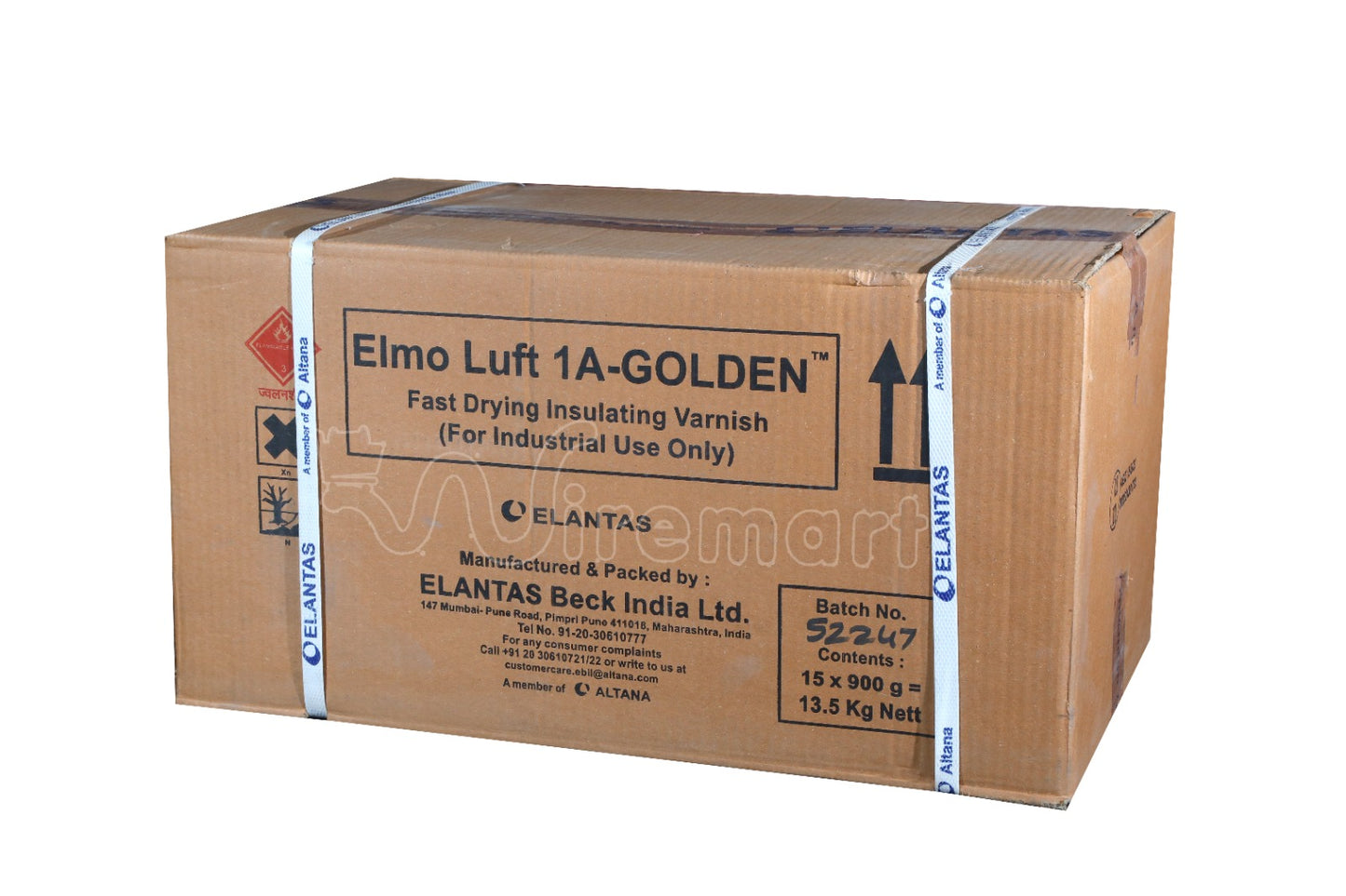 Dr Beck Insulating Varnish Elmo Lufta Fast Drying A1 Golden