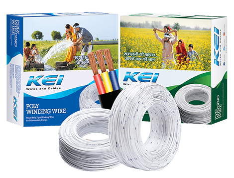 KEI Copper Submersible Winding Wires