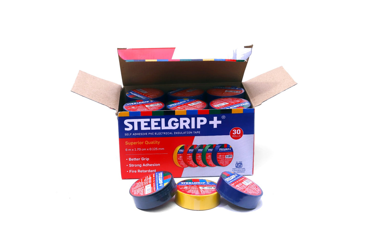 SteelGrip Self Adhesive PVC electrical Insulation Tape - Pidilite