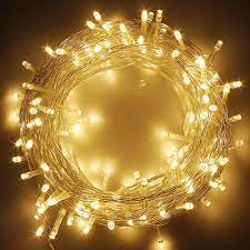 35 Feet Long LED Power Pixel Serial String Light, 360 Degree Light in Bulb | Copper Led Pixel String Light for Home Decoration Diwali (Warm White) Pack of 1/5/10