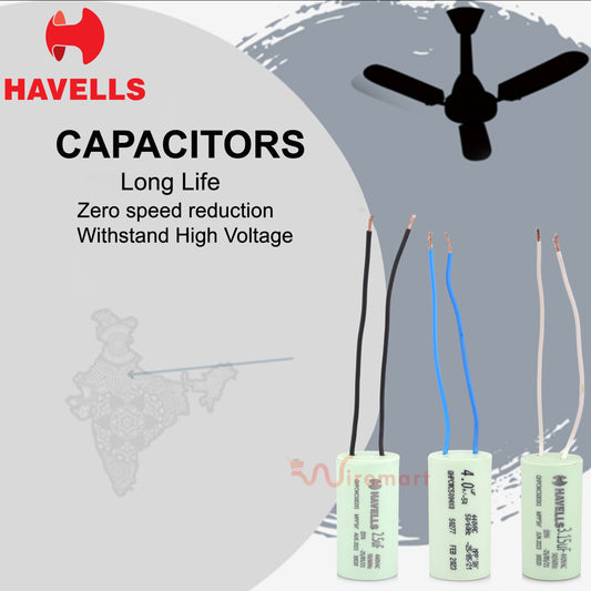 HAVELLS CAPACITOR / CONDENSER - हैवेल्स कैपेसिटर/कंडेंसर