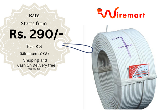 Aluminium Double Cotton Covered Wire - DCC WIRES