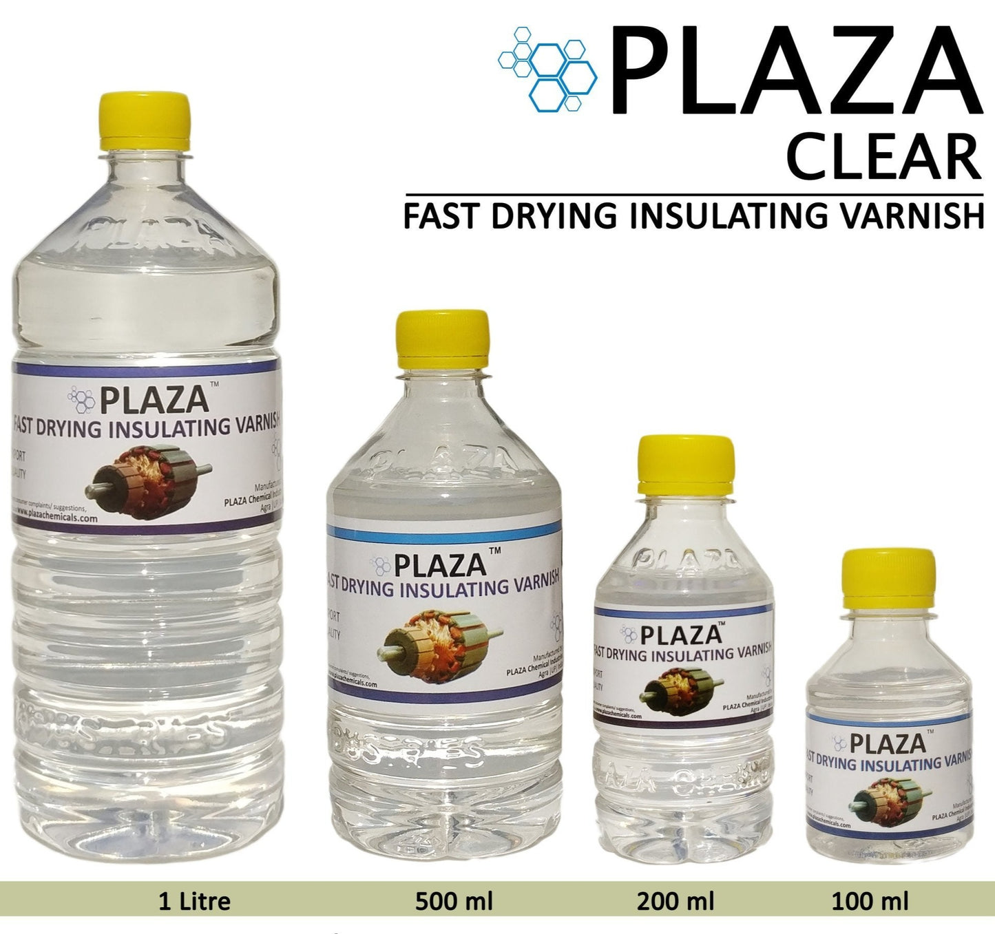 Plaza Clear Water White Insulating Varnish