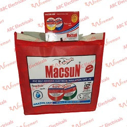 Macsun PVC Electrical Insulation Tape (Price Per Box) - Wiremart.