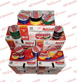 Macsun PVC Electrical Insulation Tape (Price Per Box) - Wiremart.