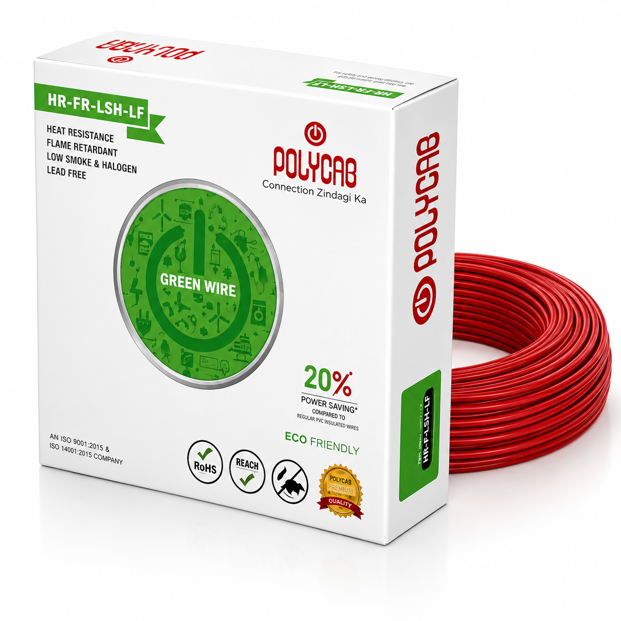POLYCAB 90meter Single Core FR PVC Insulated wire