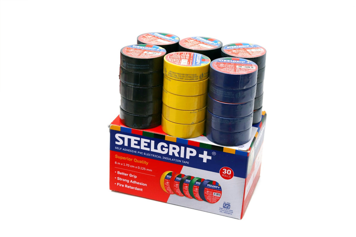 SteelGrip Self Adhesive PVC electrical Insulation Tape - Pidilite