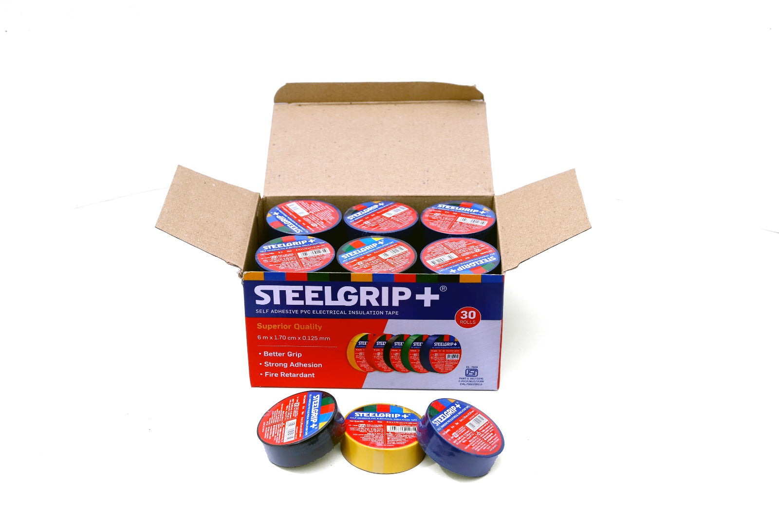 SteelGrip Self Adhesive PVC electrical Insulation Tape - Pidilite