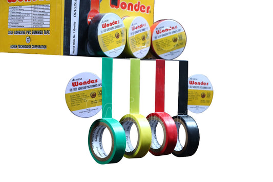 Wonder Self Adhesive PVC Electrical Tape - Achem