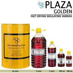 PLAZA GOLDEN FAST DRYING INSULATING VARNISH (Price per Box) - Wiremart.